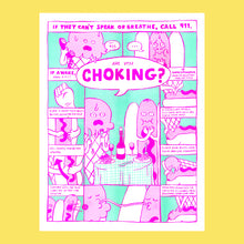 Load image into Gallery viewer, Food Choking on Food Poster
